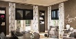 Cellular Shades with Layered Drapery