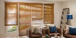 Faux Wood Blinds in Living Room