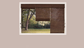 Woven Wood Shade 3 On 1 Technical