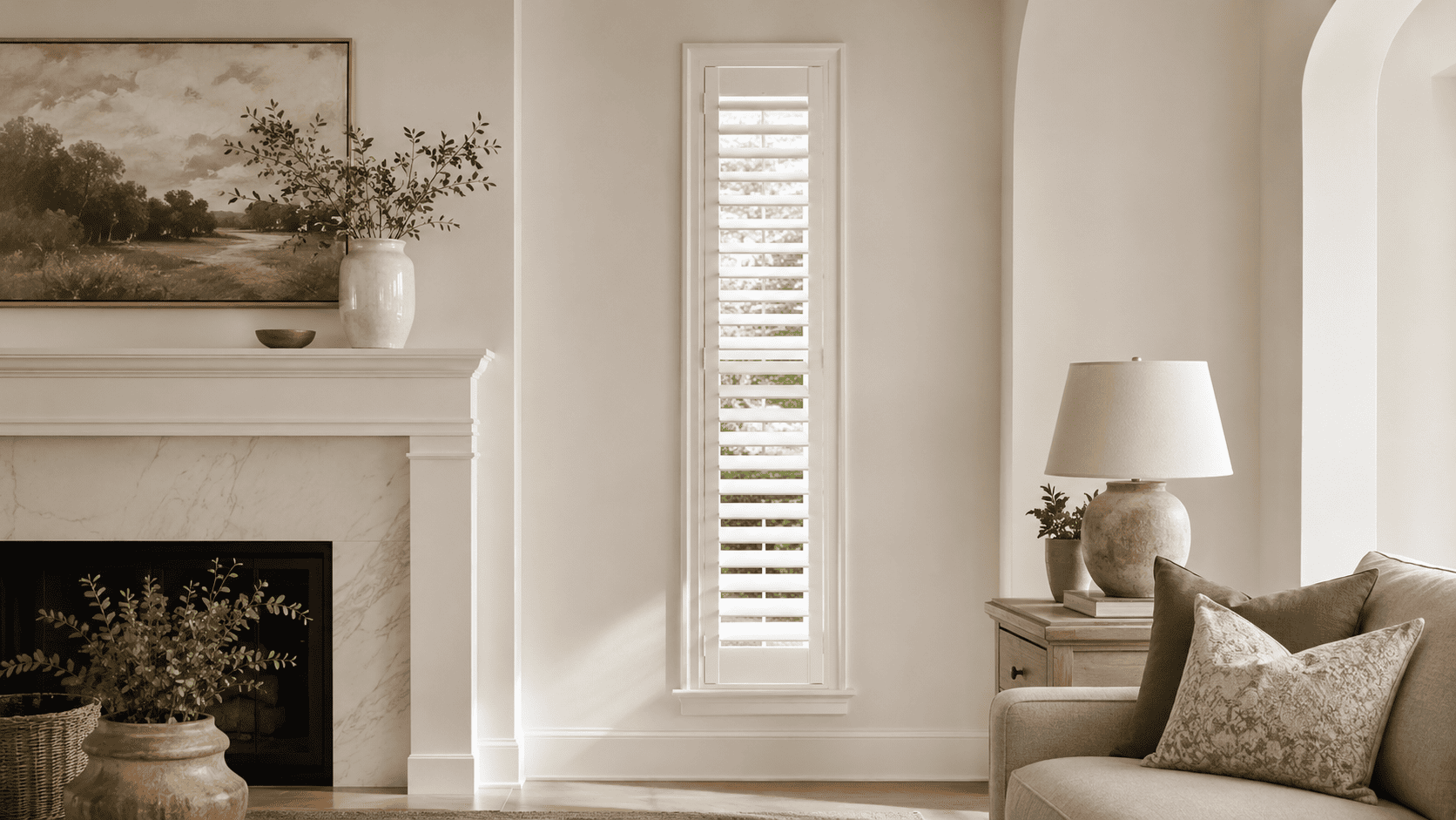 Custom Interior Bedroom Shutters