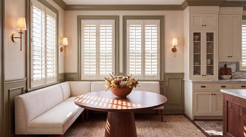 Custom Interior Bedroom Shutters