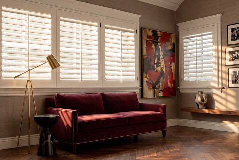 Custom Interior Bedroom Shutters