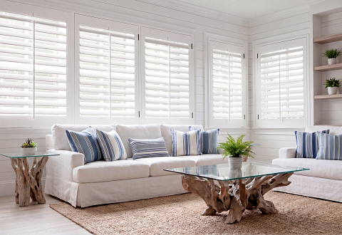 Custom Interior Bedroom Shutters