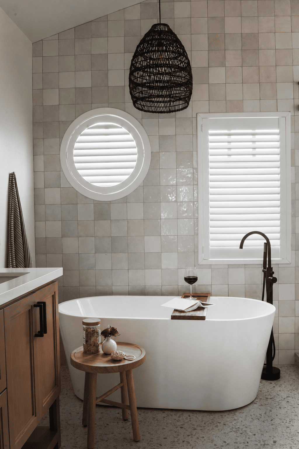 Custom Interior Bedroom Shutters