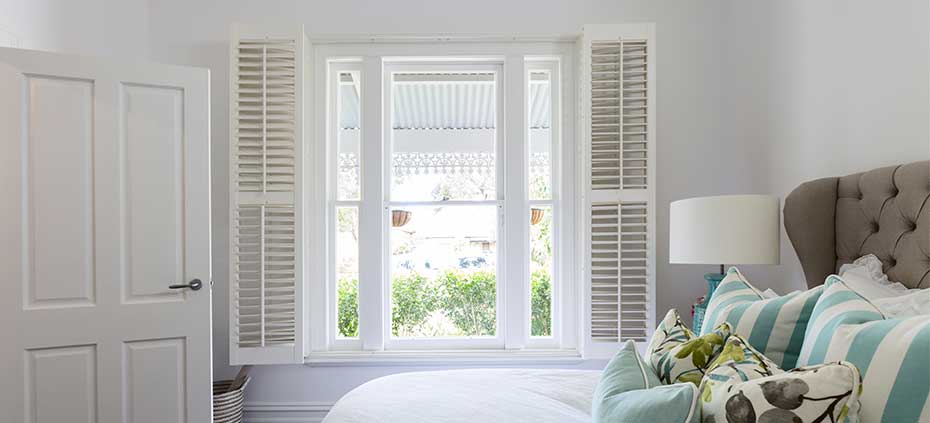 Custom Interior Bedroom Shutters