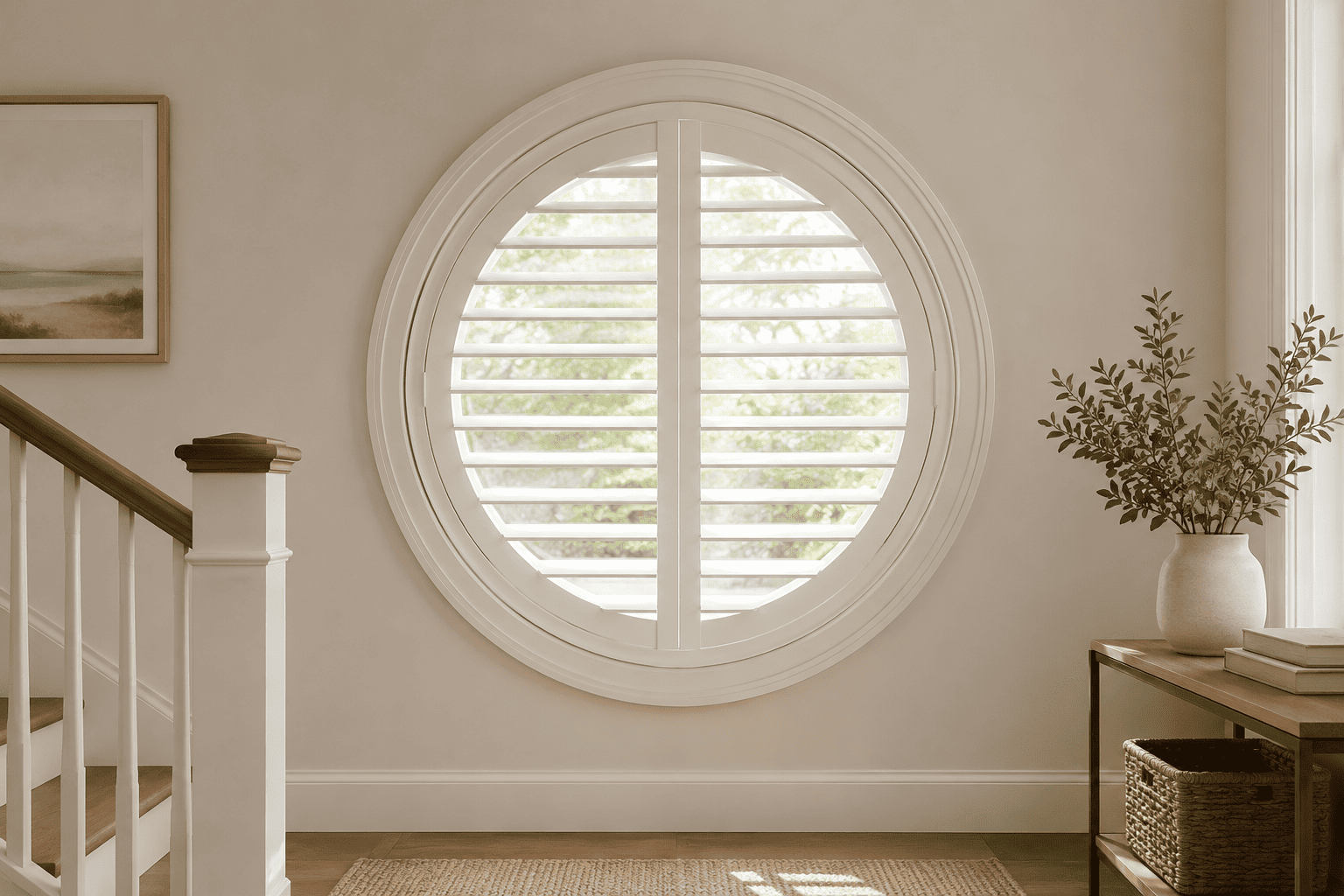 Custom Interior Bedroom Shutters