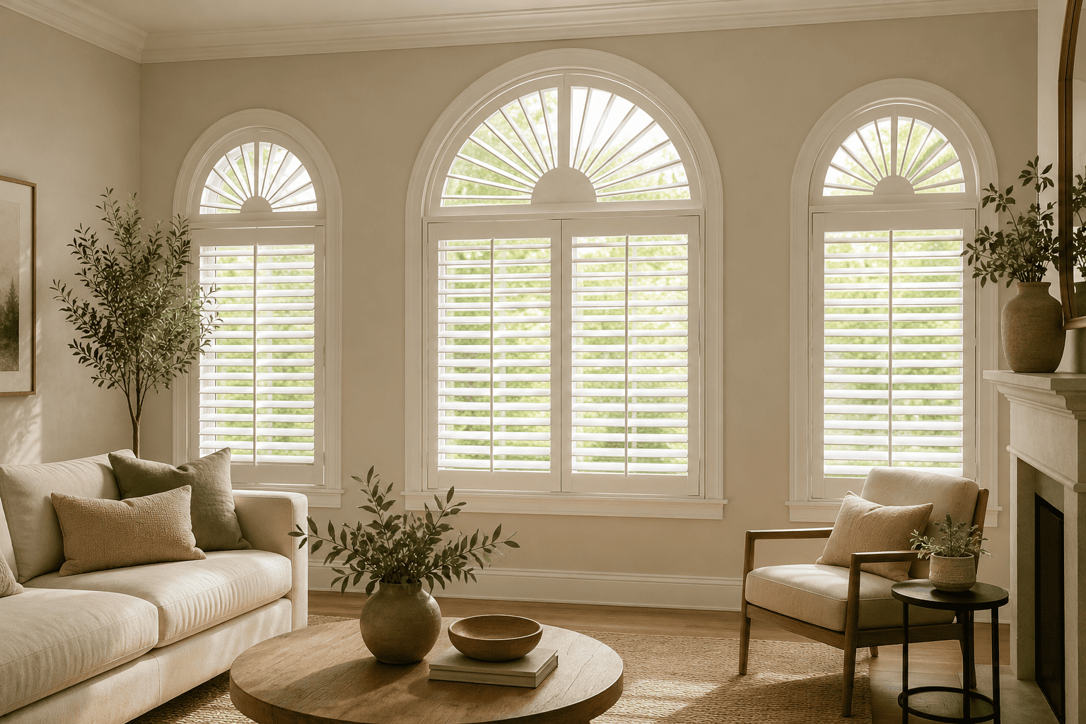Custom Interior Bedroom Shutters