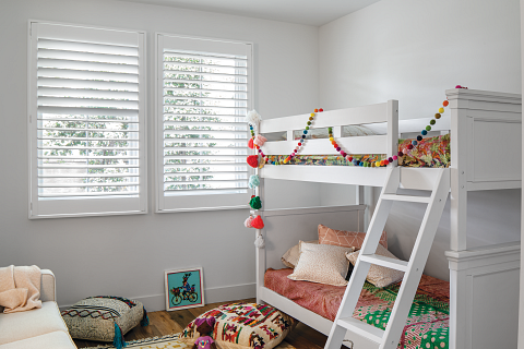 Custom Interior Bedroom Shutters