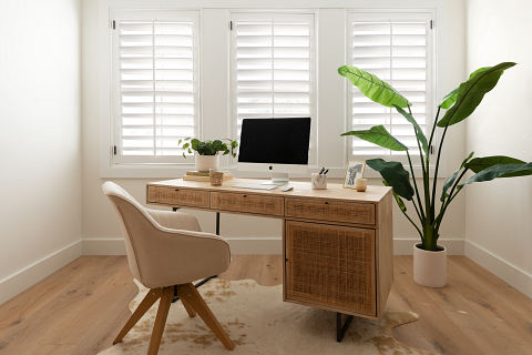 Custom Interior Bedroom Shutters