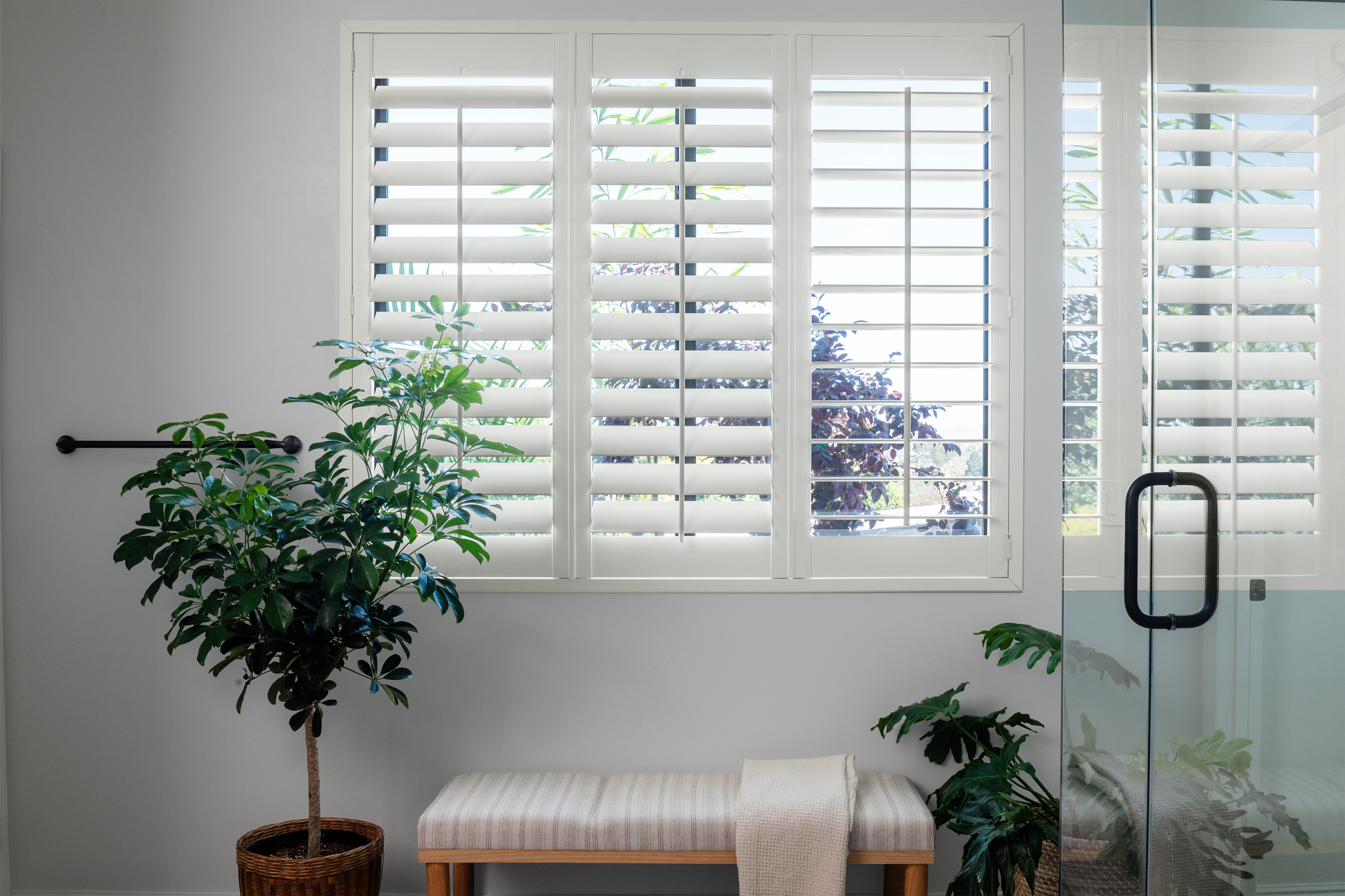 Custom Interior Bedroom Shutters