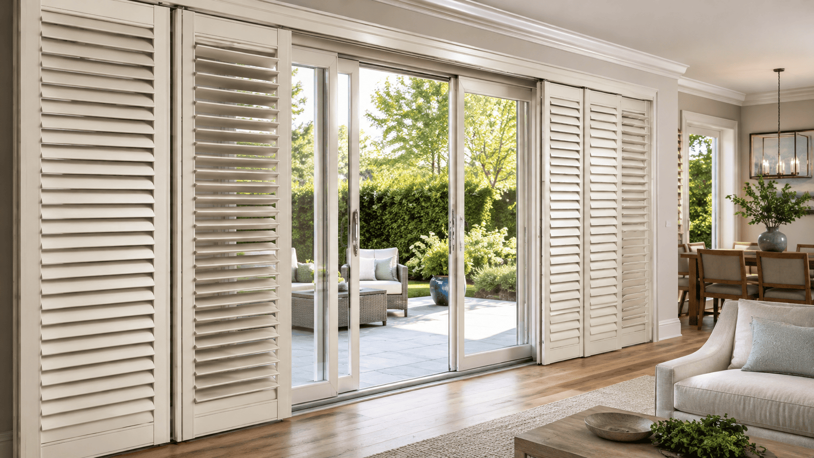 Sliding for Patio Door Shutter - Bypass vs. Bi-Fold