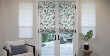 Soft Roman Shade on French Doors