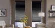 Wood Blinds in Family Room